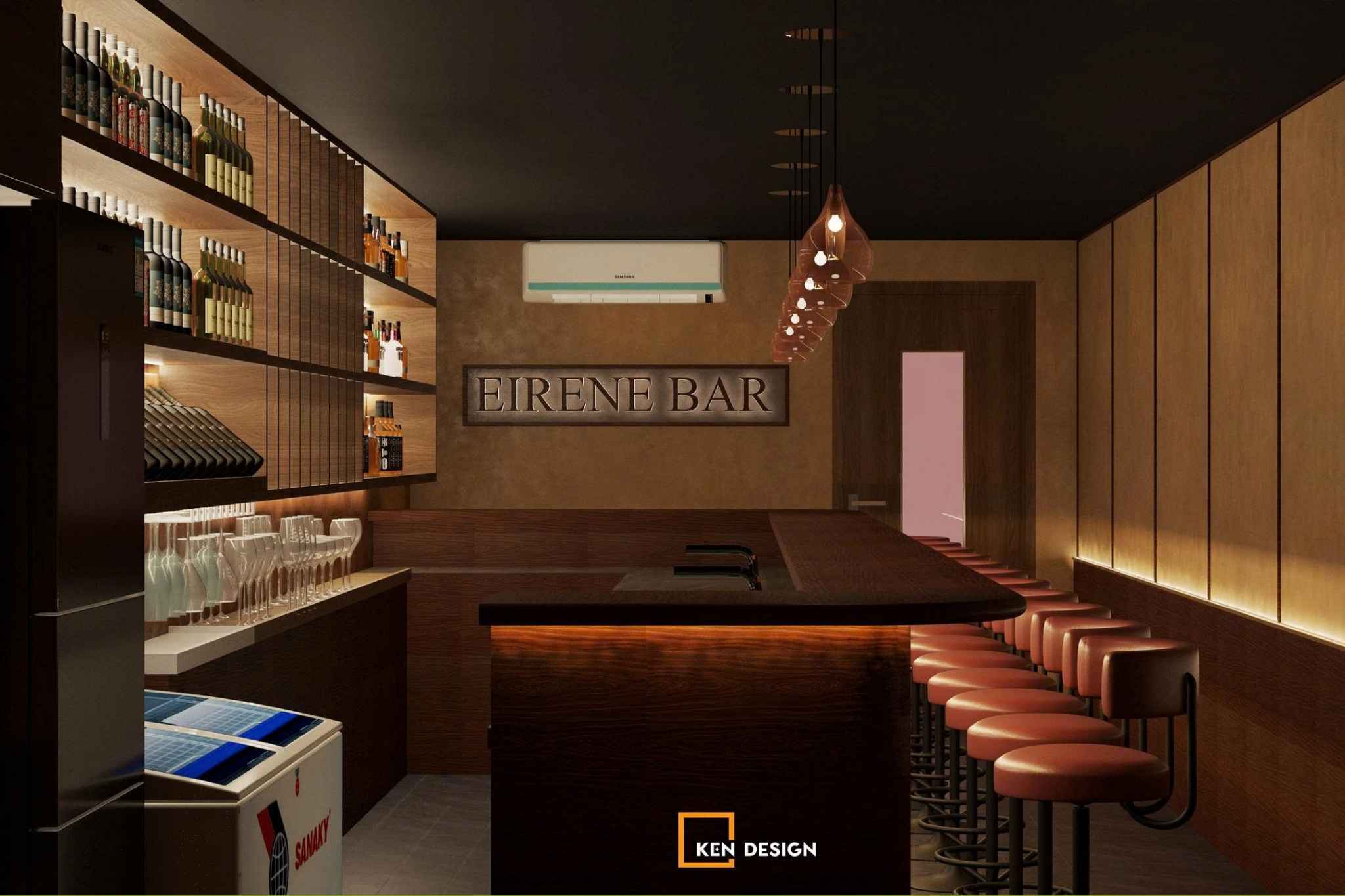 Thiết kế quán bar  EIRENE